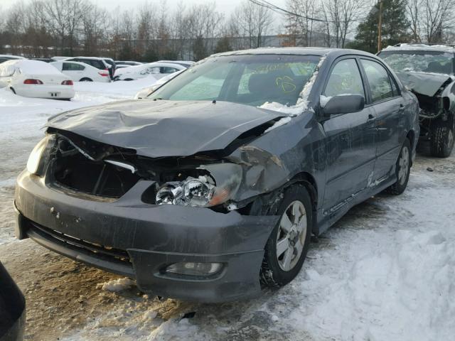 2T1BR32E47C774700 - 2007 TOYOTA COROLLA CE GRAY photo 2