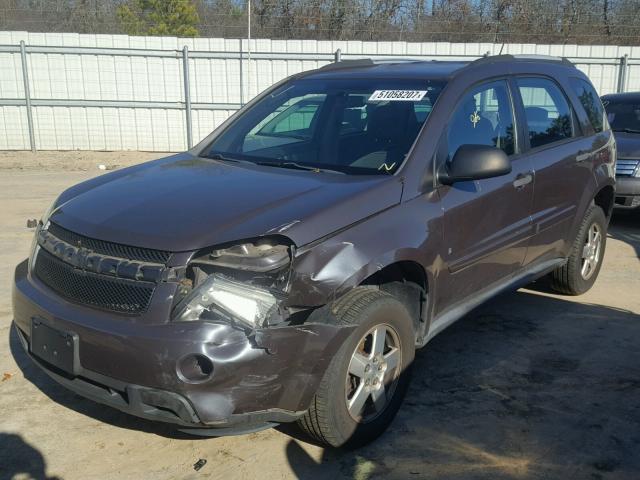 2CNDL13F976064324 - 2007 CHEVROLET EQUINOX LS GRAY photo 2