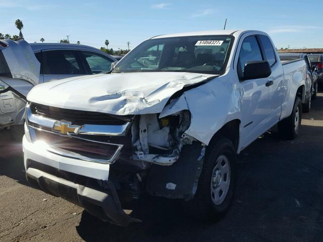 1GCHSAEA1F1188194 - 2015 CHEVROLET COLORADO WHITE photo 2