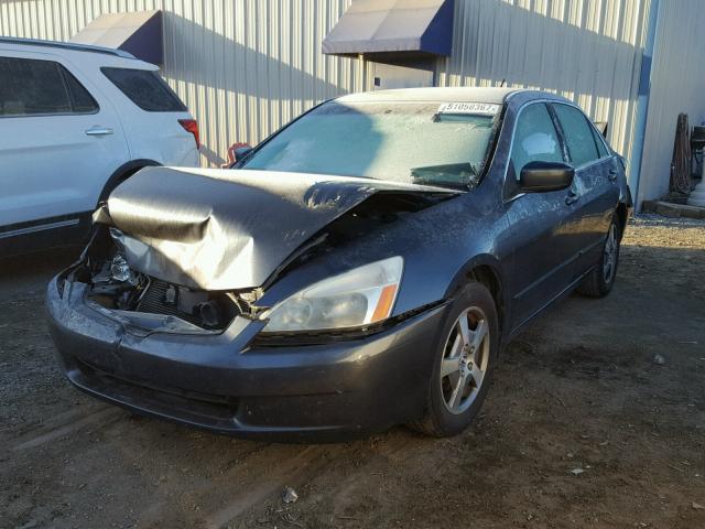 JHMCN36415C003245 - 2005 HONDA ACCORD HYB BLACK photo 2