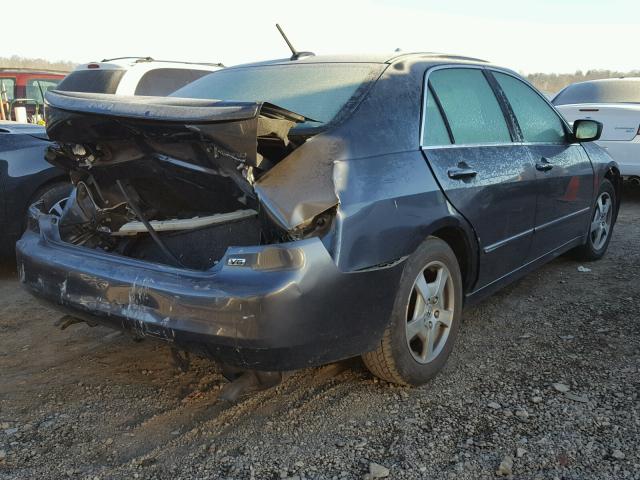 JHMCN36415C003245 - 2005 HONDA ACCORD HYB BLACK photo 4