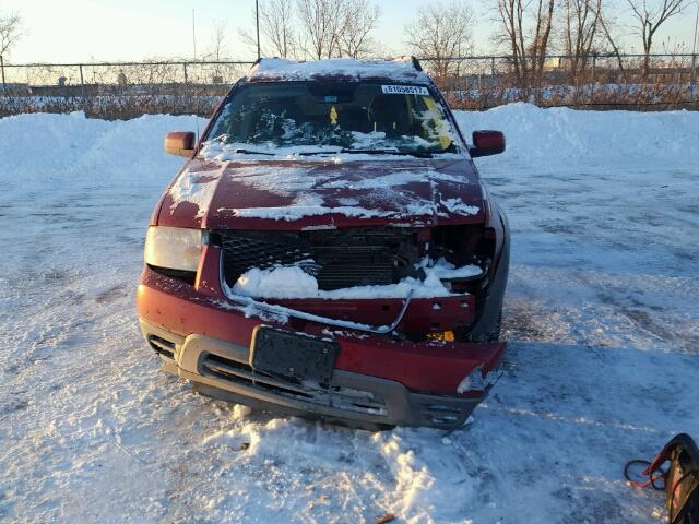 1FMDK02107GA32350 - 2007 FORD FREESTYLE RED photo 9