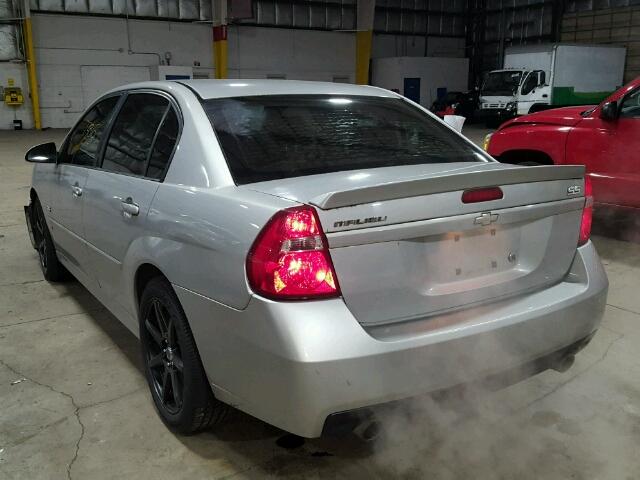 1G1ZW571X7F137190 - 2007 CHEVROLET MALIBU SS Gümüş foto 3