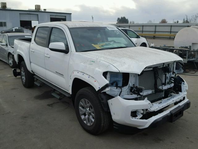 5TFAX5GN7HX096940 - 2017 TOYOTA TACOMA DOU WHITE photo 1