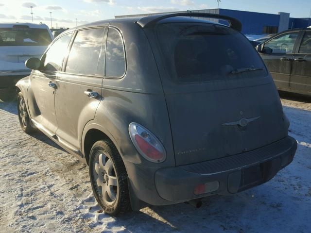 3C4FY48B64T229484 - 2004 CHRYSLER PT CRUISER GRAY photo 3