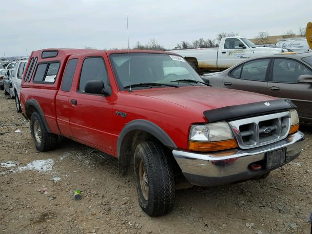 1FTZR15X8XPB01054 - 1999 FORD RANGER SUP RED photo 1