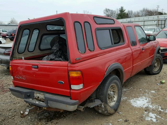 1FTZR15X8XPB01054 - 1999 FORD RANGER SUP RED photo 4