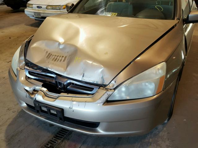 1HGCM56334A069122 - 2004 HONDA ACCORD LX GOLD photo 9