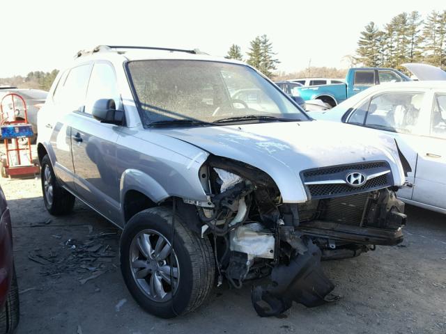 KM8JM12B09U937106 - 2009 HYUNDAI TUCSON GLS SILVER photo 1