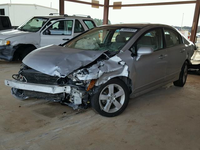 1HGFA16827L095892 - 2007 HONDA CIVIC EX SILVER photo 2