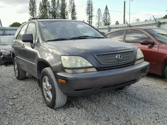 JTJGF10U620147185 - 2002 LEXUS RX 300 BROWN photo 1