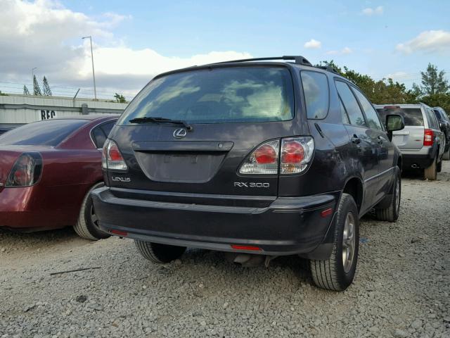 JTJGF10U620147185 - 2002 LEXUS RX 300 BROWN photo 4