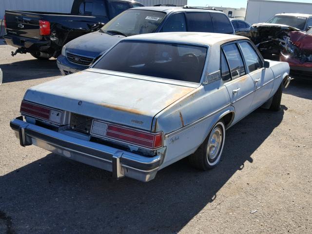 4B69A8W113387 - 1978 BUICK SKYLARK BLUE photo 4