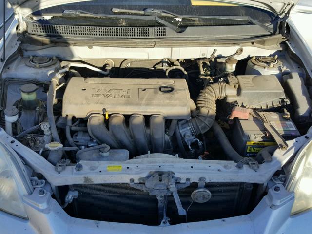 2T1KR32E65C359360 - 2005 TOYOTA COROLLA MA SILVER photo 7