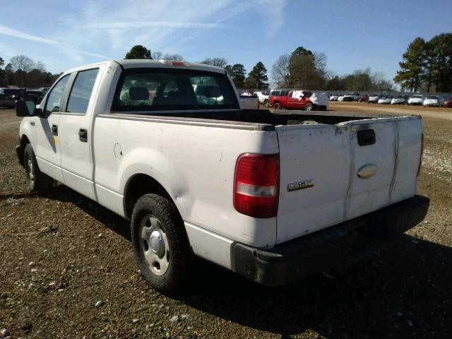 1FTRW12W28KB38684 - 2008 FORD F150 SUPER WHITE photo 3