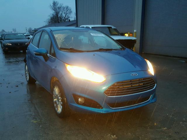 3FADP4FJ5EM100562 - 2014 FORD FIESTA TIT BLUE photo 1