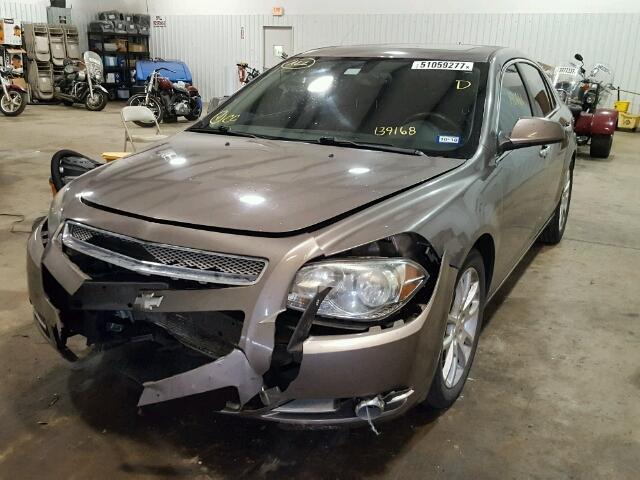 1G1ZE5E0XAF139168 - 2010 CHEVROLET MALIBU LTZ 棕色 照片 2