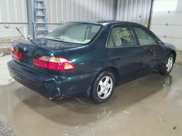 1HGCG6672XA005433 - 1999 HONDA ACCORD EX GREEN photo 4