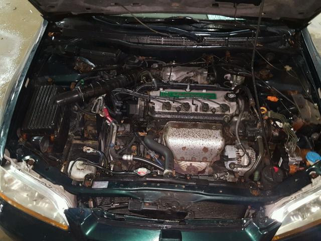 1HGCG6672XA005433 - 1999 HONDA ACCORD EX GREEN photo 7