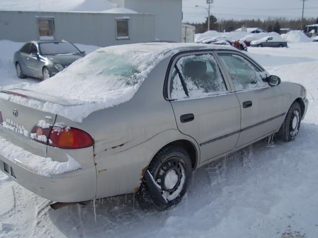 2T1BR12E02C873821 - 2002 TOYOTA COROLLA CE GRAY photo 4