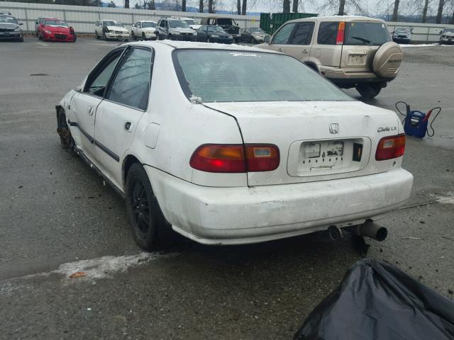 JHMEH9593RS008619 - 1994 HONDA CIVIC EX თეთრი ფოტო 3
