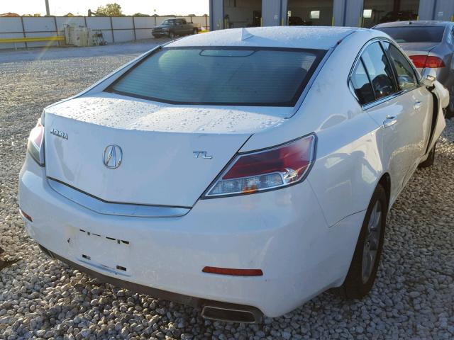 19UUA8F25CA026616 - 2012 ACURA TL CREAM photo 4