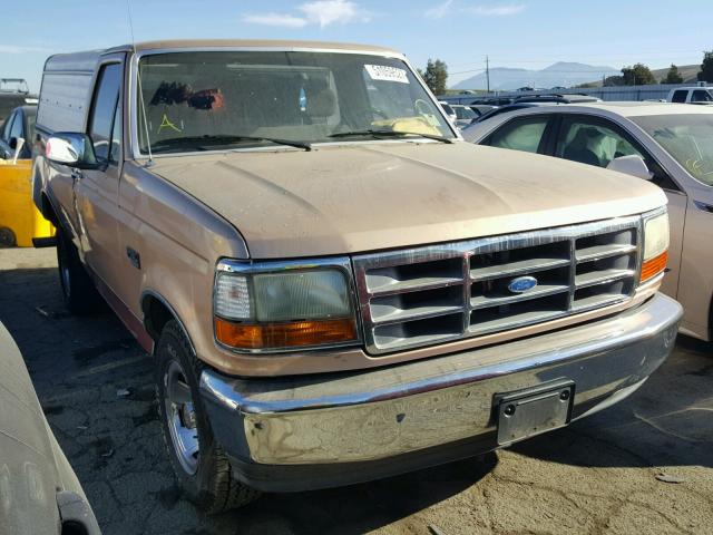 1FTDF15Y6SLA69958 - 1995 FORD F150 GOLD photo 1