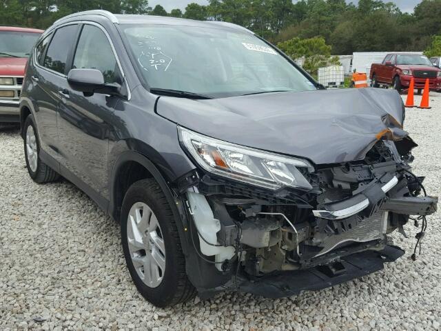 2HKRM3H76GH544255 - 2016 HONDA CR-V EXL GRAY photo 1