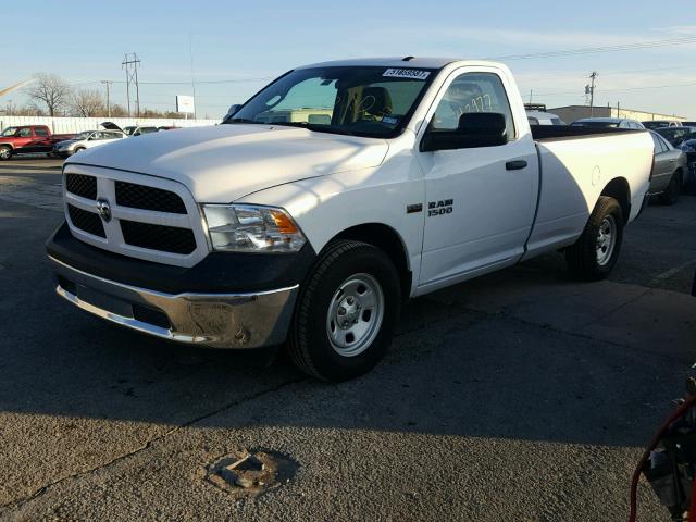 3C6JR6DT1GG127032 - 2016 RAM 1500 ST WHITE photo 2