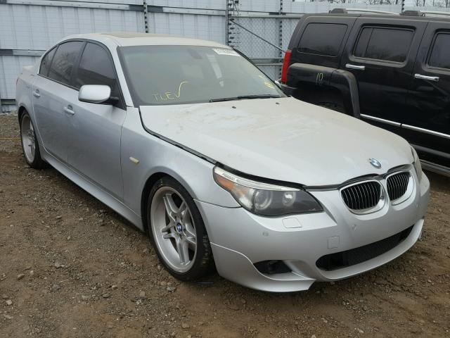 WBANB33555CN67123 - 2005 BMW 545 I SILVER photo 1