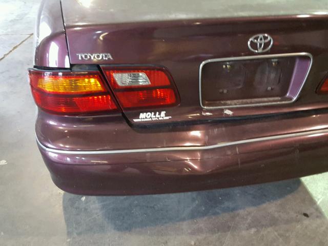 4T1BF18B4WU254617 - 1998 TOYOTA AVALON XL BURGUNDY photo 9