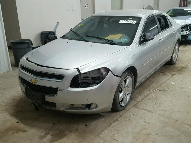 1G1ZB5E18BF354096 - 2011 CHEVROLET MALIBU LS GRAY photo 2