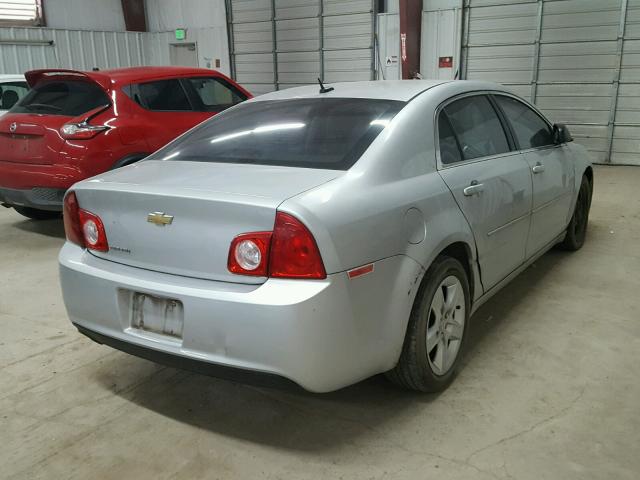 1G1ZB5E18BF354096 - 2011 CHEVROLET MALIBU LS GRAY photo 4