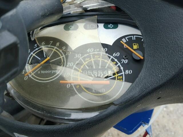 LHJTLBBN0DB100490 - 2013 BASHAN BASHAN SCO BLUE photo 8