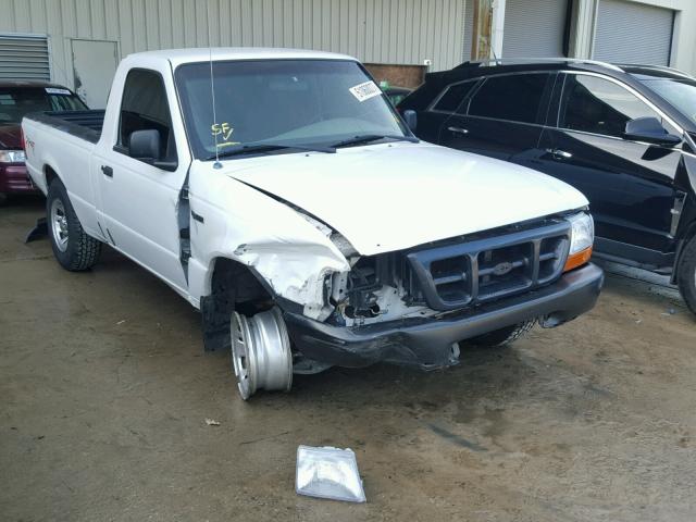 1FTYR10C1XPA70861 - 1999 FORD RANGER WHITE photo 1