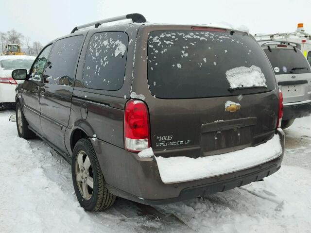 1GNDV33188D132721 - 2008 CHEVROLET UPLANDER L BROWN photo 3