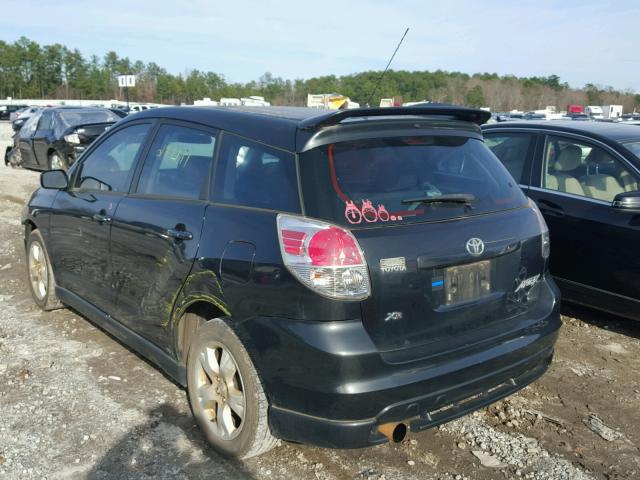 2T1KR32E66C573525 - 2006 TOYOTA COROLLA MA BLACK photo 3