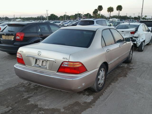 JH4KA9654YC008379 - 2000 ACURA 3.5RL GOLD photo 4