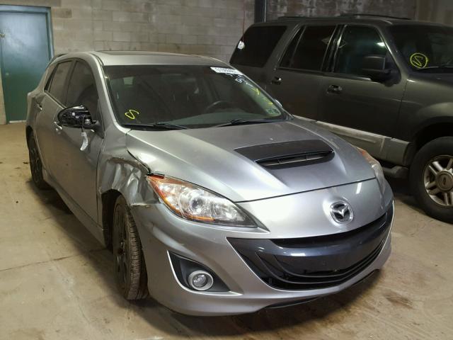 JM1BL1K45B1474674 - 2011 MAZDA SPEED 3 GRAY photo 1