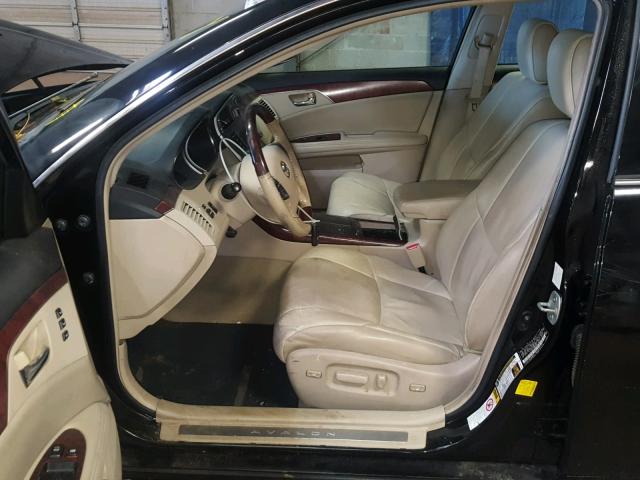 4T1BK3DB5BU432834 - 2011 TOYOTA AVALON BAS Czarny zdjęcie 5