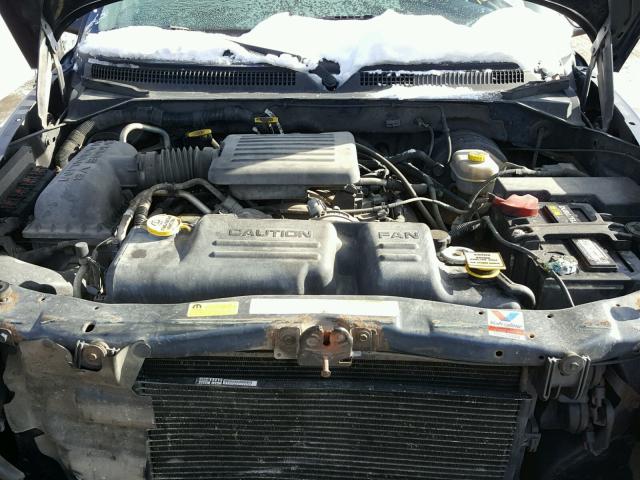 1D4HS48N93F512817 - 2003 DODGE DURANGO SL BLUE photo 7