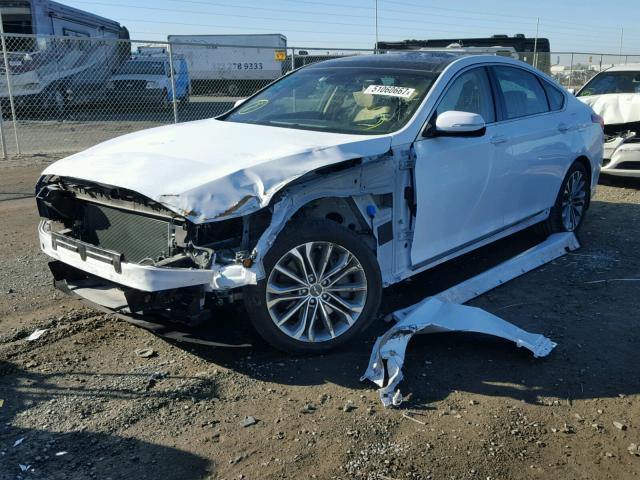 KMHGN4JE8GU127059 - 2016 HYUNDAI GENESIS 3. WHITE photo 2