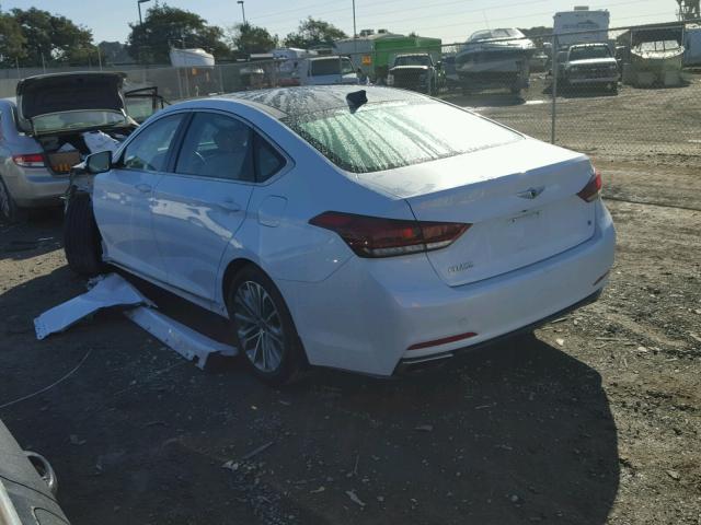 KMHGN4JE8GU127059 - 2016 HYUNDAI GENESIS 3. WHITE photo 3