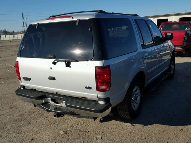 1FMPU16L21LA23060 - 2001 FORD EXPEDITION SILVER photo 4