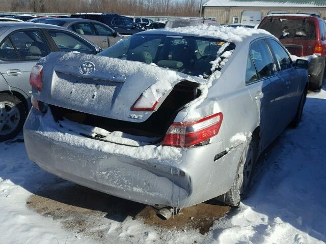 4T1BK46K27U531606 - 2007 TOYOTA CAMRY NEW SILVER photo 4