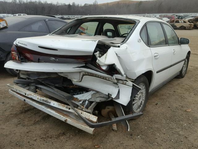 2G1WF55E5Y9176031 - 2000 CHEVROLET IMPALA WHITE photo 4