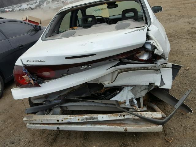 2G1WF55E5Y9176031 - 2000 CHEVROLET IMPALA WHITE photo 9