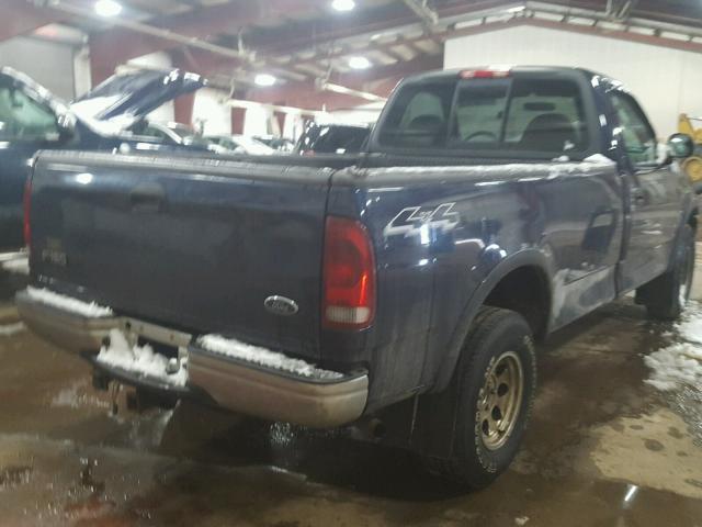 2FTRF18W53CB04713 - 2003 FORD F150 BLUE photo 4