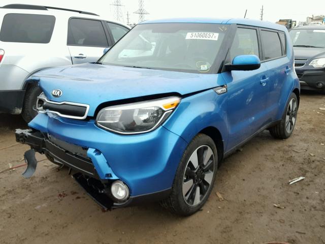 KNDJP3A5XG7298022 - 2016 KIA SOUL + BLUE photo 2