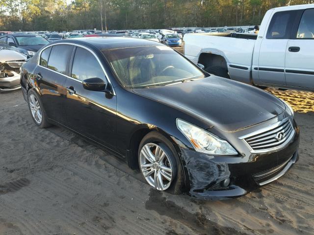 JN1CV6AP2BM302160 - 2011 INFINITI G37 BASE BLACK photo 1